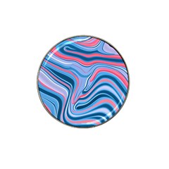 Fluid Art - Abstract And Modern Hat Clip Ball Marker (4 Pack) by GardenOfOphir