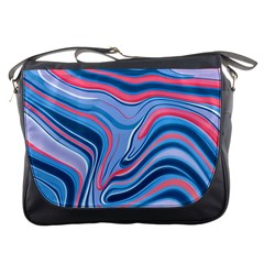 Fluid Art - Abstract And Modern Messenger Bag