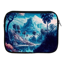 Tropical Winter Fantasy Landscape Paradise Apple Ipad 2/3/4 Zipper Cases by Pakemis