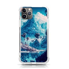 Tropical Winter Fantasy Landscape Paradise Iphone 11 Pro 5 8 Inch Tpu Uv Print Case by Pakemis