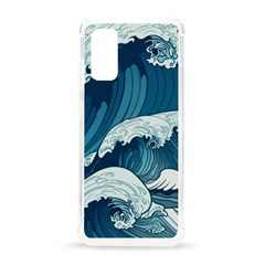 Waves Ocean Sea Pattern Water Tsunami Rough Seas Samsung Galaxy S20 6 2 Inch Tpu Uv Case by Pakemis