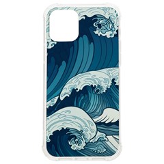 Waves Ocean Sea Pattern Water Tsunami Rough Seas Iphone 12/12 Pro Tpu Uv Print Case