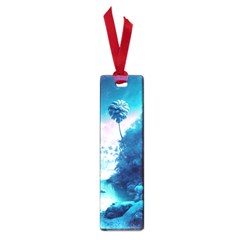 Tropical Winter Frozen Snow Paradise Palm Trees Small Book Marks by Pakemis