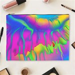 Liquid Art Pattern - Fluid Art - Marble Art - Liquid Background Cosmetic Bag (XL) Front