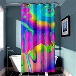 Liquid Art Pattern - Fluid Art - Marble Art - Liquid Background Shower Curtain 36  x 72  (Stall)  Curtain(36 X72 ) - 33.26 x66.24  Curtain(36 X72 )