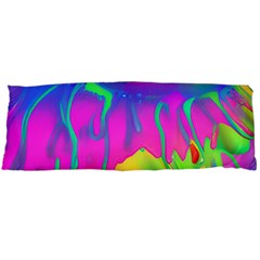 Liquid Art Pattern - Fluid Art - Marble Art - Liquid Background Body Pillow Case (dakimakura) by GardenOfOphir