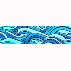 Pattern Ocean Waves Blue Nature Sea Abstract Large Bar Mat by Pakemis