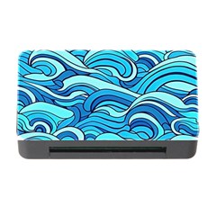 Pattern Ocean Waves Blue Nature Sea Abstract Memory Card Reader With Cf by Pakemis