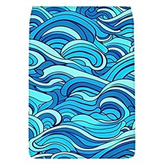 Pattern Ocean Waves Blue Nature Sea Abstract Removable Flap Cover (l) by Pakemis