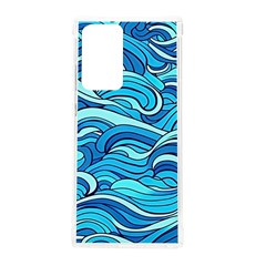 Pattern Ocean Waves Blue Nature Sea Abstract Samsung Galaxy Note 20 Ultra Tpu Uv Case by Pakemis