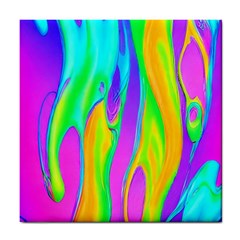 Fluid Background - Fluid Artist - Liquid - Fluid - Trendy Tile Coaster by GardenOfOphir