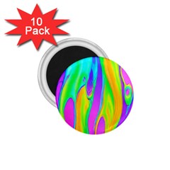 Fluid Background - Fluid Artist - Liquid - Fluid - Trendy 1 75  Magnets (10 Pack)  by GardenOfOphir