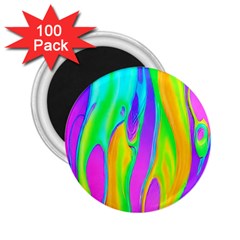 Fluid Background - Fluid Artist - Liquid - Fluid - Trendy 2 25  Magnets (100 Pack)  by GardenOfOphir