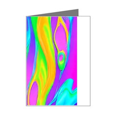 Fluid Background - Fluid Artist - Liquid - Fluid - Trendy Mini Greeting Card by GardenOfOphir