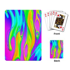 Fluid Background - Fluid Artist - Liquid - Fluid - Trendy Playing Cards Single Design (rectangle) by GardenOfOphir