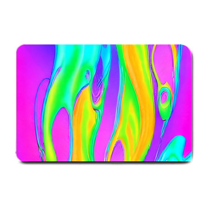 Fluid Background - Fluid Artist - Liquid - Fluid - Trendy Small Doormat