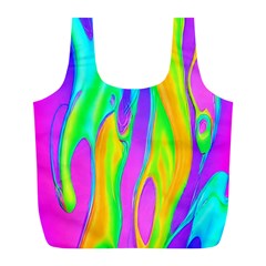 Fluid Background - Fluid Artist - Liquid - Fluid - Trendy Full Print Recycle Bag (l) by GardenOfOphir