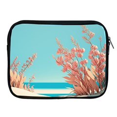 Beach Ocean Flowers Floral Flora Plants Vacation Apple Ipad 2/3/4 Zipper Cases by Pakemis