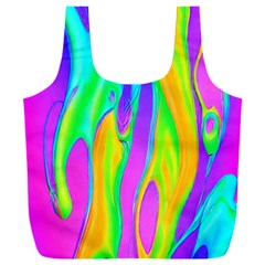 Fluid Background - Fluid Artist - Liquid - Fluid - Trendy Full Print Recycle Bag (xxxl) by GardenOfOphir