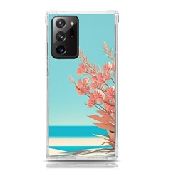 Beach Ocean Flowers Floral Flora Plants Vacation Samsung Galaxy Note 20 Ultra Tpu Uv Case by Pakemis