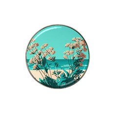 Beach Ocean Flowers Flower Floral Plants Vacation Hat Clip Ball Marker (10 Pack) by Pakemis