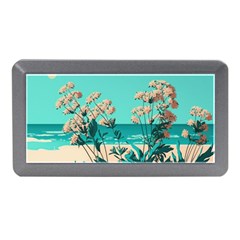 Beach Ocean Flowers Flower Floral Plants Vacation Memory Card Reader (mini) by Pakemis