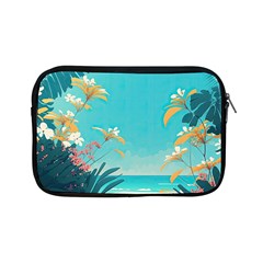 Beach Ocean Flowers Floral Plants Vacation Apple iPad Mini Zipper Cases