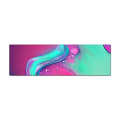 Marble Background - Abstract - Artist - Artistic - Colorful Sticker (bumper) by GardenOfOphir