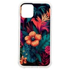 Tropical Flowers Floral Floral Pattern Pattern Iphone 12 Mini Tpu Uv Print Case	 by Pakemis