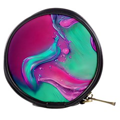 Marble Background - Abstract - Artist - Artistic - Colorful Mini Makeup Bag