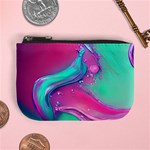 Marble Background - Abstract - Artist - Artistic - Colorful Mini Coin Purse Front