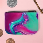 Marble Background - Abstract - Artist - Artistic - Colorful Mini Coin Purse Back