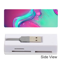 Marble Background - Abstract - Artist - Artistic - Colorful Memory Card Reader (Stick)