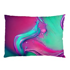 Marble Background - Abstract - Artist - Artistic - Colorful Pillow Case (two Sides) by GardenOfOphir