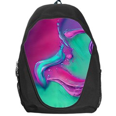 Marble Background - Abstract - Artist - Artistic - Colorful Backpack Bag