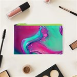 Marble Background - Abstract - Artist - Artistic - Colorful Cosmetic Bag (XS) Front