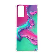 Marble Background - Abstract - Artist - Artistic - Colorful Samsung Galaxy Note 20 Tpu Uv Case by GardenOfOphir