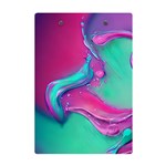 Marble Background - Abstract - Artist - Artistic - Colorful A5 Acrylic Clipboard Back