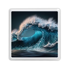 Tsunami Waves Ocean Sea Water Rough Seas 2 Memory Card Reader (square) by Pakemis