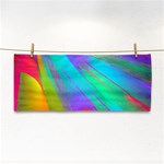 Curvy Contemporary - Flow - Modern - Contemporary Art - Beautiful Hand Towel Front