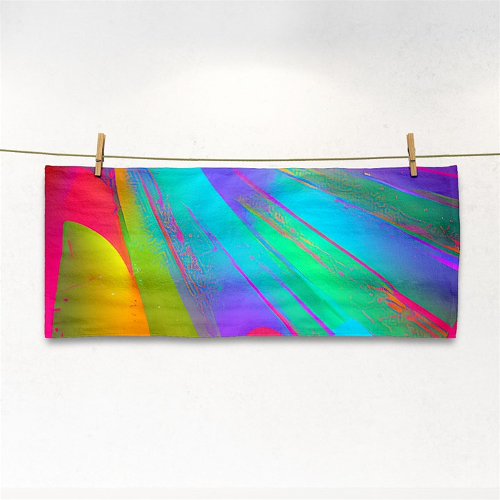 Curvy Contemporary - Flow - Modern - Contemporary Art - Beautiful Hand Towel