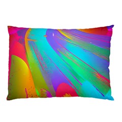 Curvy Contemporary - Flow - Modern - Contemporary Art - Beautiful Pillow Case by GardenOfOphir