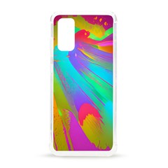 Curvy Contemporary - Flow - Modern - Contemporary Art - Beautiful Samsung Galaxy S20 6 2 Inch Tpu Uv Case by GardenOfOphir