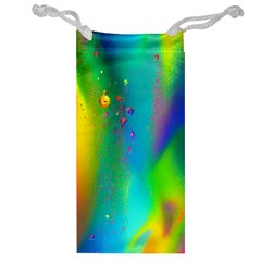 Liquid Shapes - Fluid Arts - Watercolor - Abstract Backgrounds Jewelry Bag by GardenOfOphir