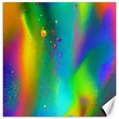 Liquid Shapes - Fluid Arts - Watercolor - Abstract Backgrounds Canvas 12  X 12  by GardenOfOphir