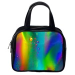 Liquid Shapes - Fluid Arts - Watercolor - Abstract Backgrounds Classic Handbag (Two Sides) Back