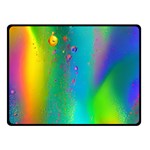 Liquid Shapes - Fluid Arts - Watercolor - Abstract Backgrounds One Side Fleece Blanket (Small) 50 x40  Blanket Front