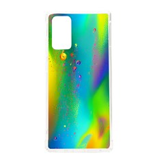 Liquid Shapes - Fluid Arts - Watercolor - Abstract Backgrounds Samsung Galaxy Note 20 Tpu Uv Case by GardenOfOphir