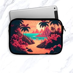 Tropical Beach Sea Jungle Ocean Landscape Apple Ipad Mini Zipper Cases by Pakemis