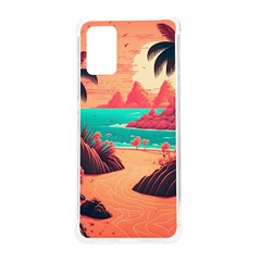 Tropical Beach Sea Jungle Ocean Landscape Samsung Galaxy S20plus 6 7 Inch Tpu Uv Case by Pakemis